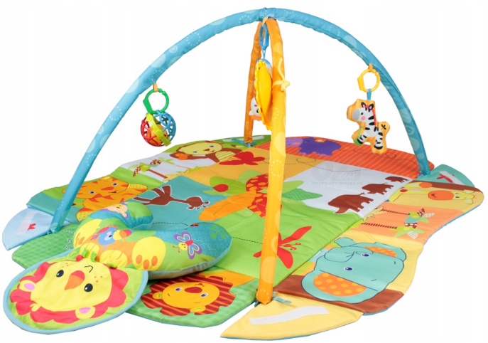 

Развивающий коврик - манеж Meying Зоопарк