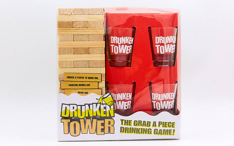 

Дженга пьяная башня Zelart Drunken Tower Jenga GB076-1B Дерево (MR04647)