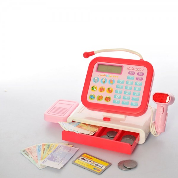 

Игровой набор Кассовый аппарат Bambi 5976AB Розовый (BI000038614)