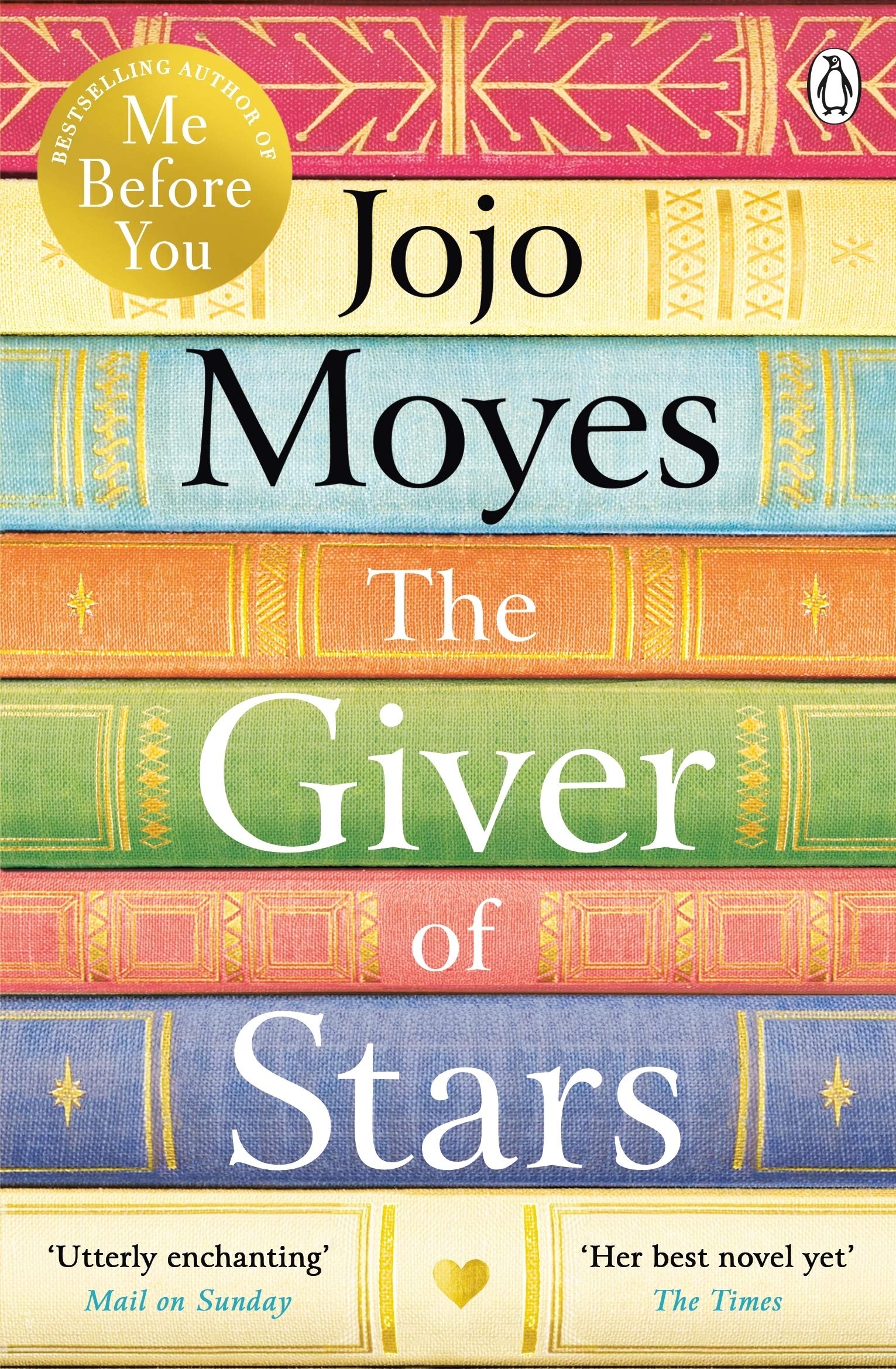 

Книга на английском языке The Giver of Stars от автора Jojo Moyes и издательства Penguin Books из Великобритании