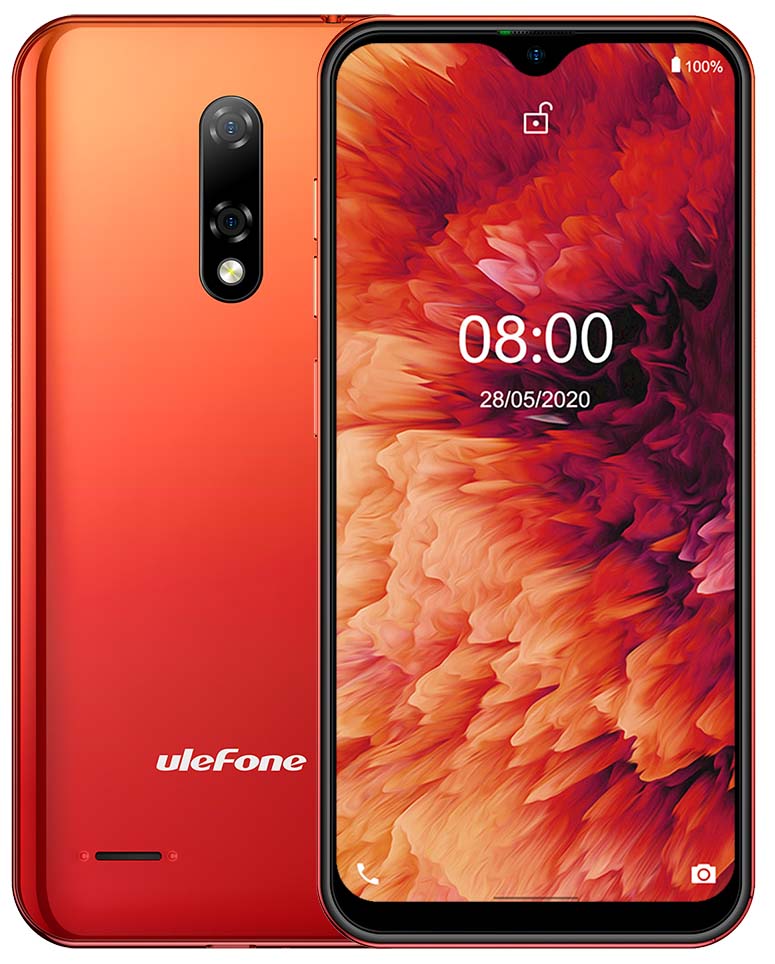 

Мобильный телефон Ulefone Note 8 2/16GB Amber Sunrise