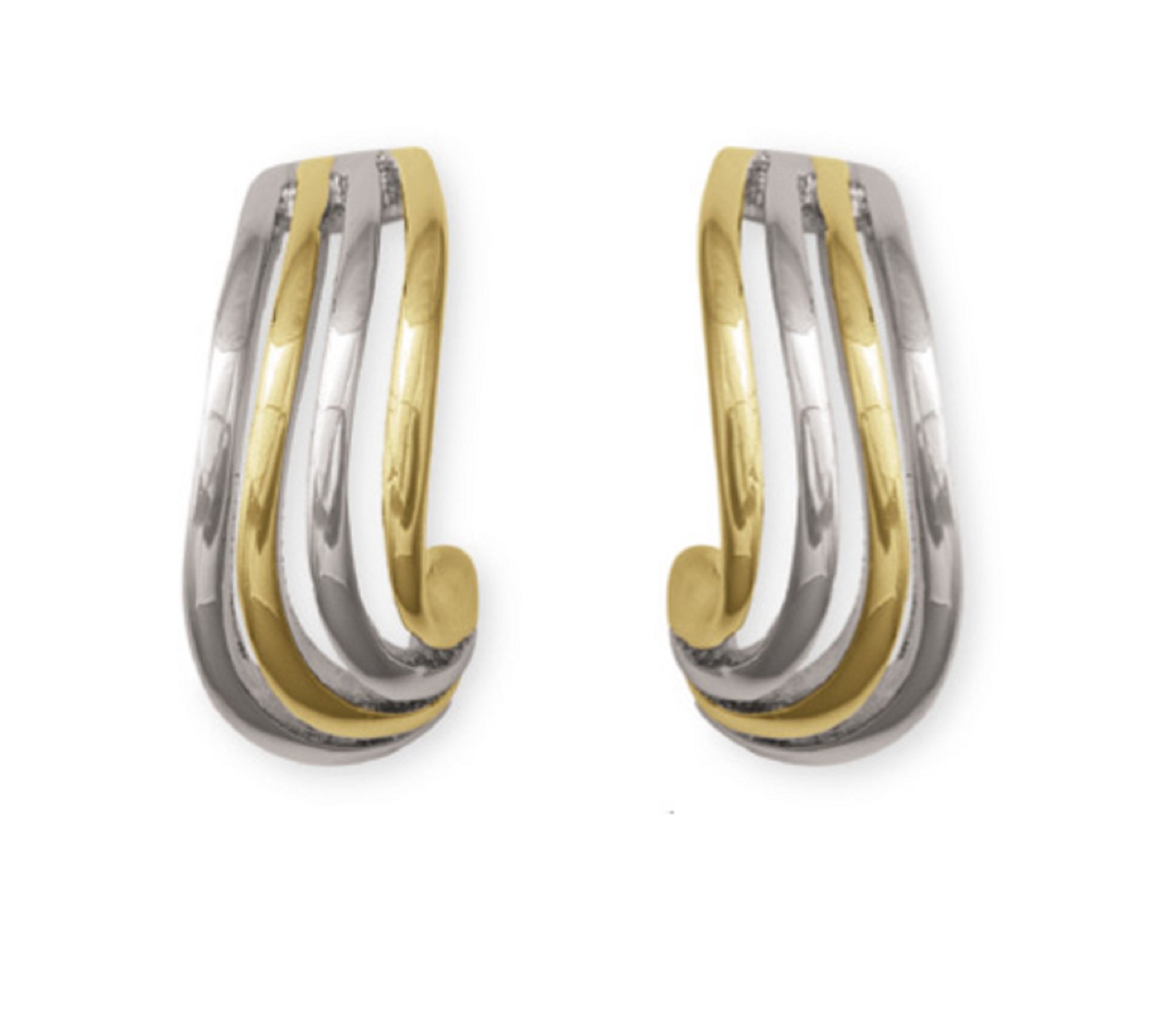 

Пуссеты-гвоздики с позолотой 24 карата Honey Fashion Accessories