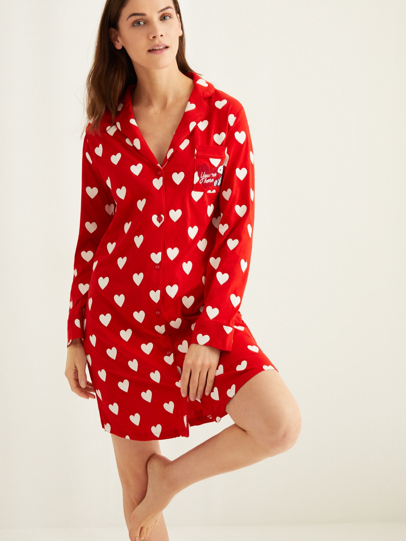 

Ночная рубашка Women'Secret 3139778-69 XL Красная