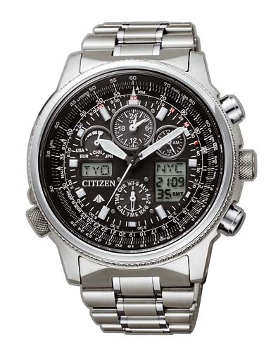 

Часы Citizen JY8020-52E Eco-Drive Promaster Sky Skyhawk Funkuhr Titanium 45mm 20ATM