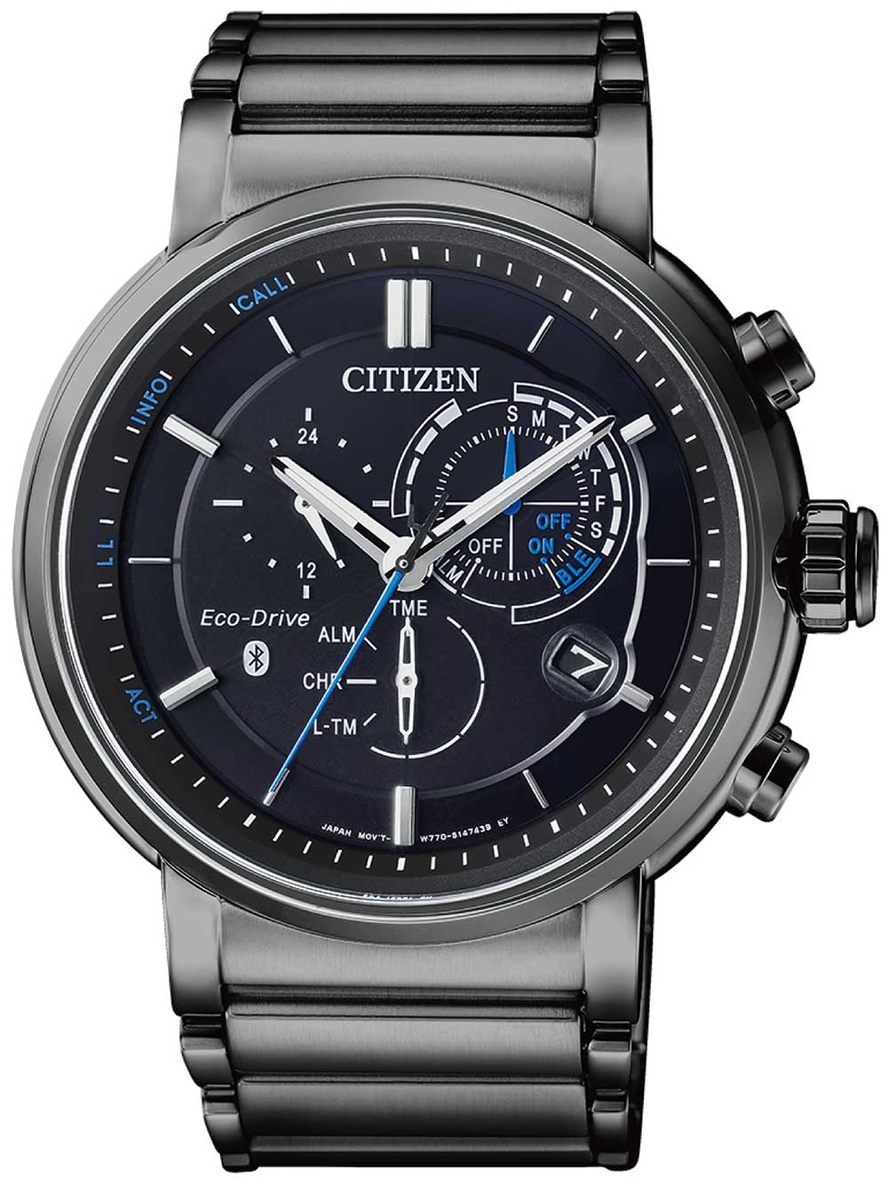 

Часы Citizen BZ1006-82E Eco-Drive Bluetooth Smartwatch 45mm 10ATM