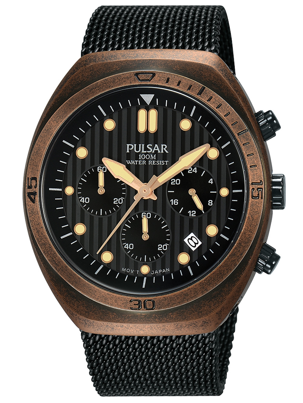 

Часы Pulsar PT3984X2 One Shot Chrono m. Wechselarmb. 42mm 10ATM