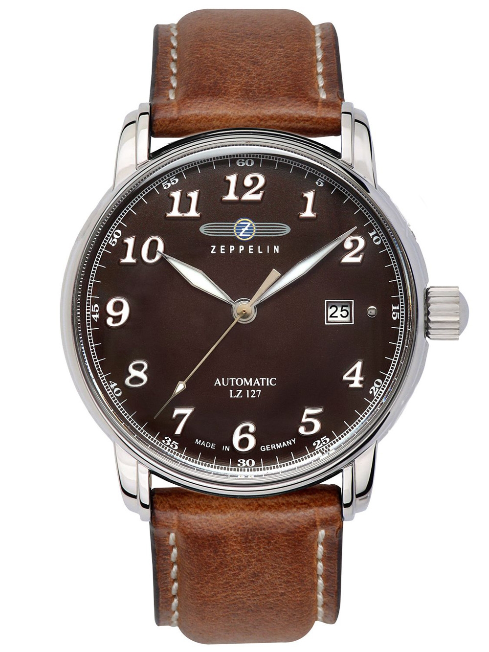 

Часы Zeppelin 8656-3 Graf Zeppelin Automatik Herren 40mm 5ATM