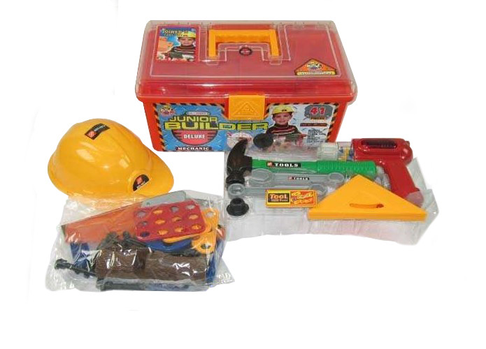 

Набор инструментов для мальчиков в чемодане Junior Builder (41 деталь) (RT2058)