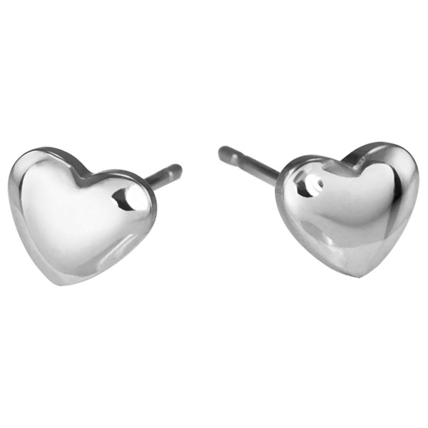 

Женские серьги сердечки Steel New Collection