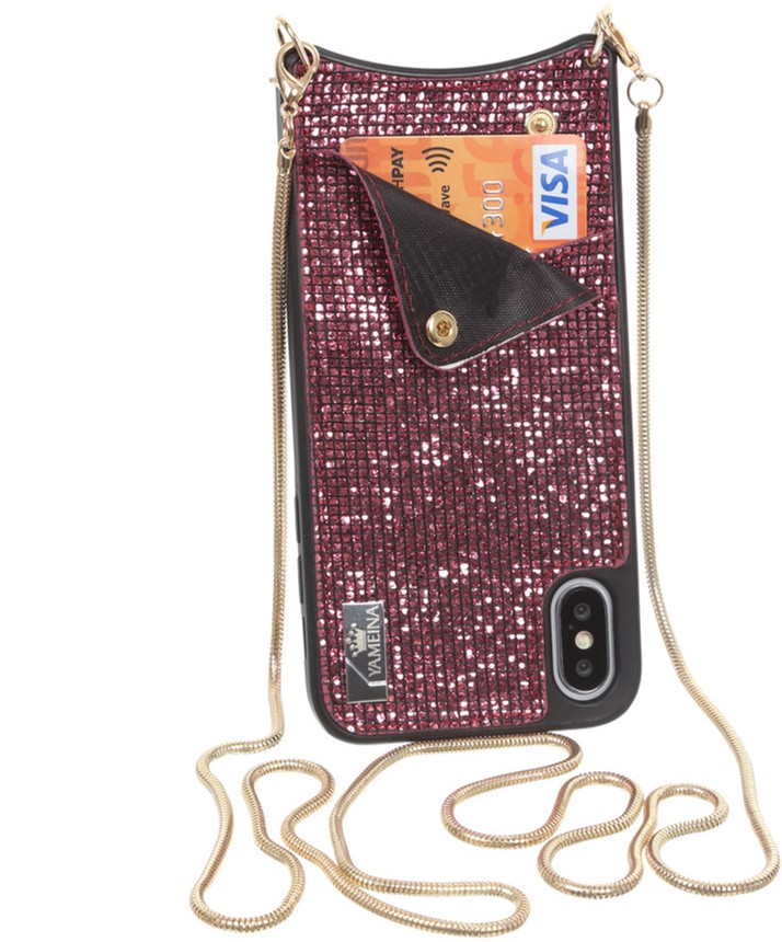 

Панель BeCover Glitter Wallet для Apple iPhone Xs Max Pink