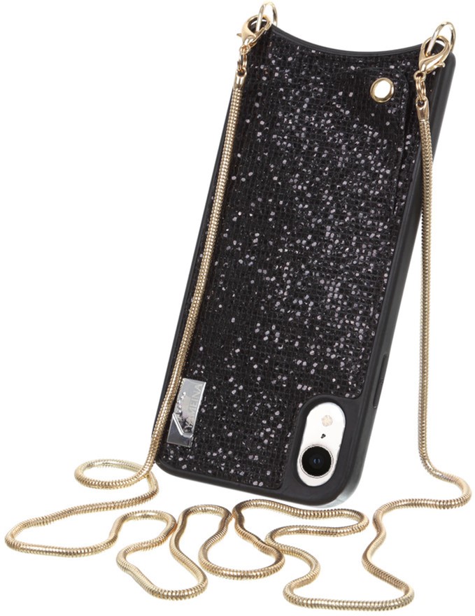 

Панель BeCover Glitter Wallet для Apple iPhone Xr Black