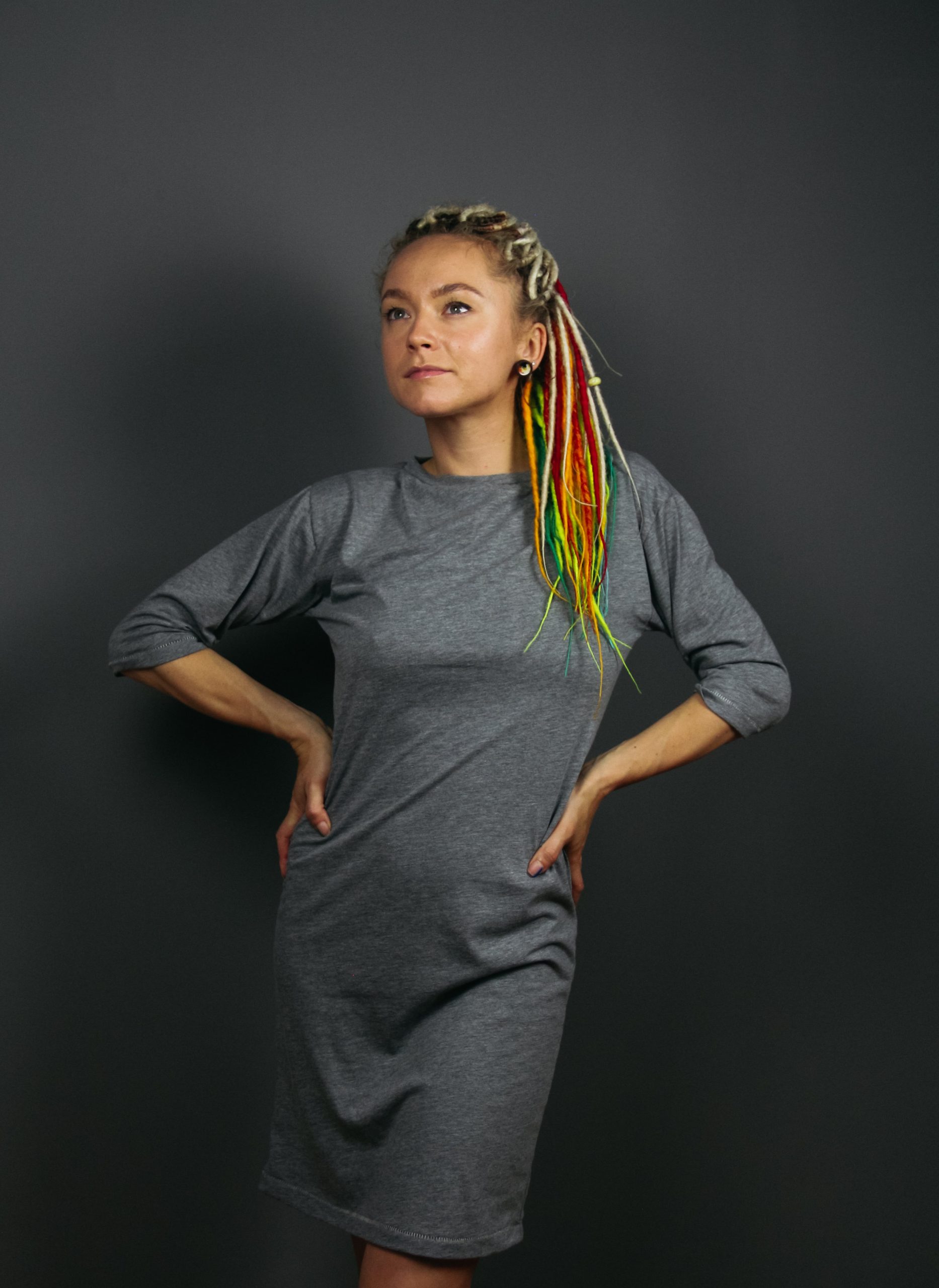 

Сукня Dressy спортивна базова  Сірий (7411, Сукня Dressy спортивна базова M Сірий (7411)