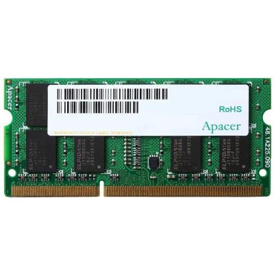 

Модуль памяти для ноутбука SoDIMM DDR3L 4GB 1600 MHz Apacer (DV.04G2K.KAM)