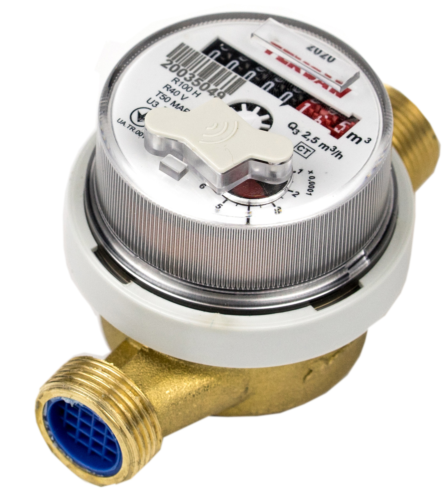 

Счетчик холодной воды TEKSAN CT15-110 Q3:2,5 R100 T50 P/O одноструйный