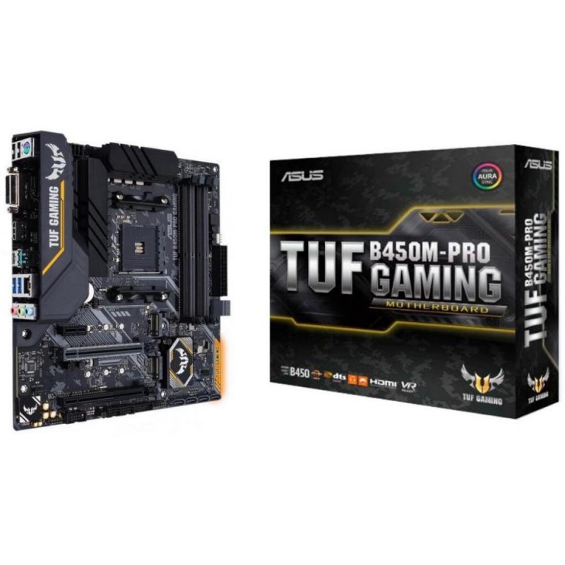 

Материнская плата ASUS TUF B450M-PRO GAMING (TUF B450M-PRO GAMING)