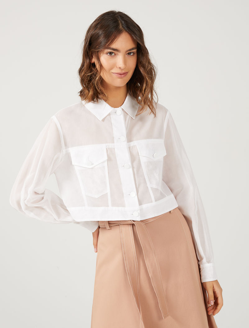 

Блуза MaxMara 44 Белая 70410104000