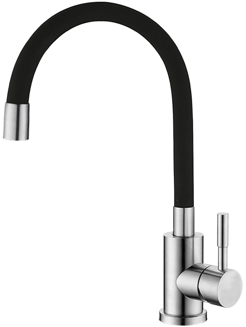 

Смеситель кухонный SILVER Basis SLIN0484BL