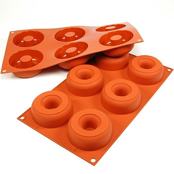 

Силиконовая форма Donuts Ø 75-25 мм h 28 мм Silikomart