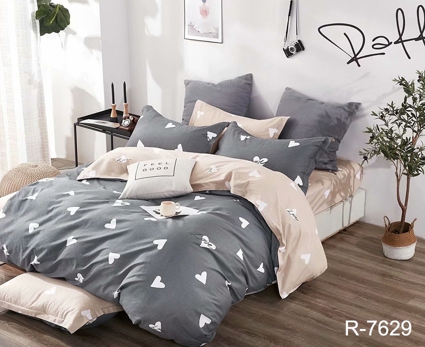 

Комплект постельного белья ТМ ТАG 2- сп. с компаньоном R7629