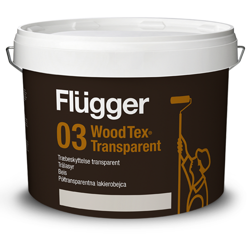 

Водно-дисперсионная пропитка Flugger Wood Tex Transparent, 9,1л base10