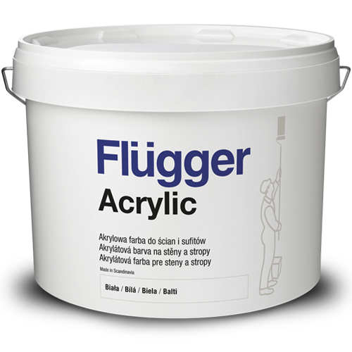 

Матовая акриловая краска Flugger Acrylic, 10л