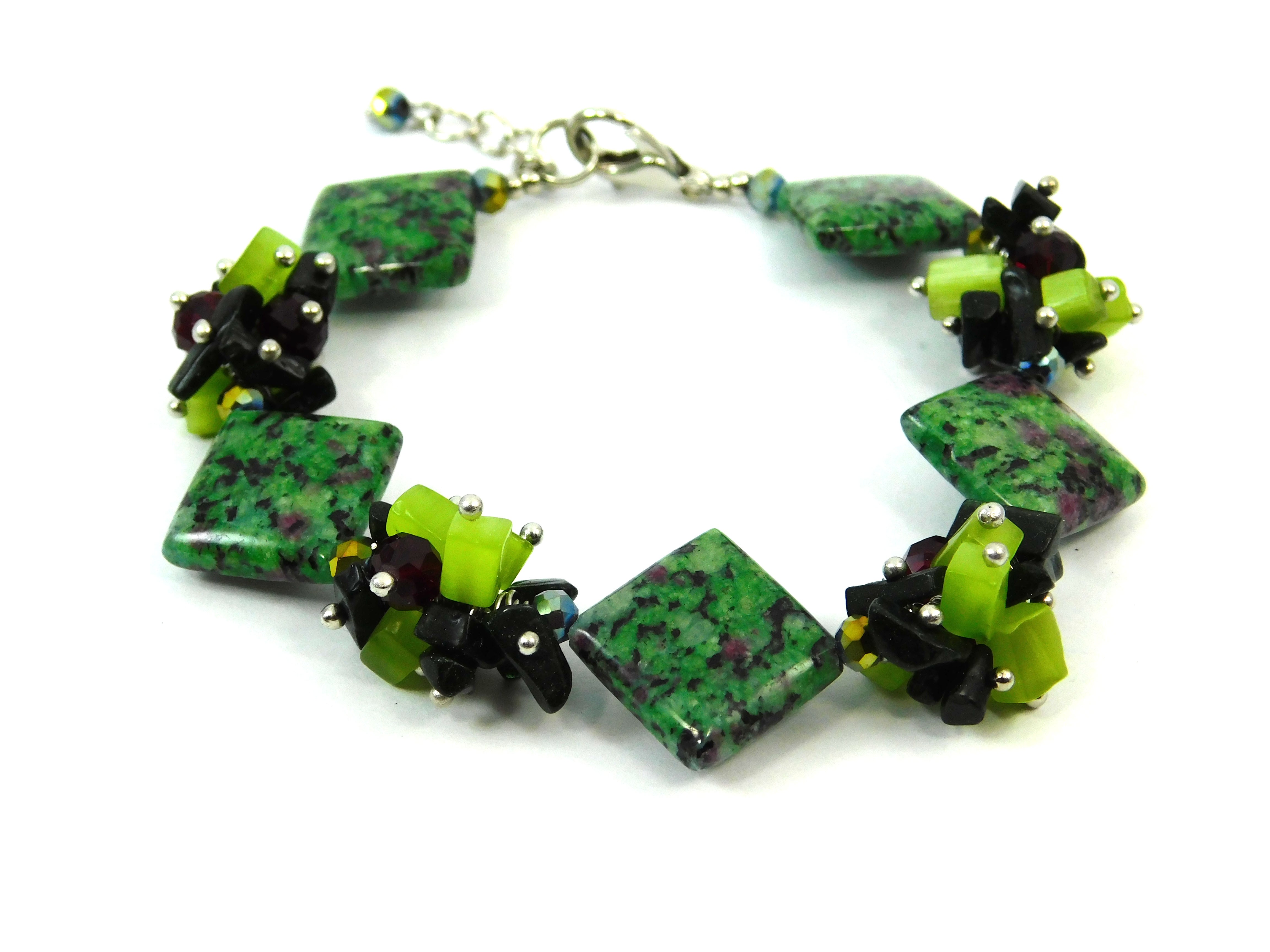 

Ексклюзивний браслет "Фіона" Яшма 1Дизайн-Студія "FF" 13.01.44.032