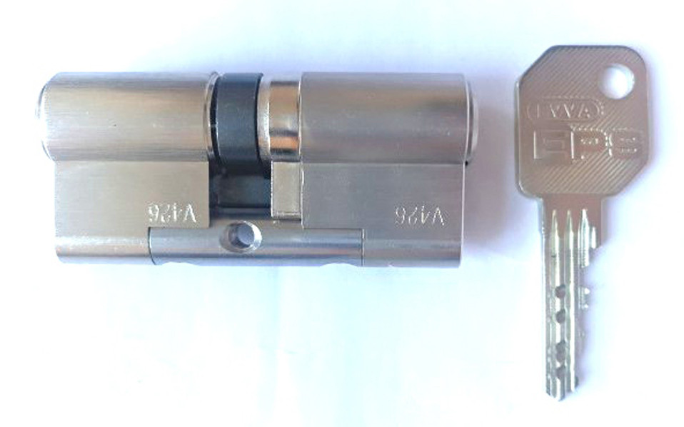 

Цилиндр EVVA EPS 147 мм (61х86) ключ/ключ никель