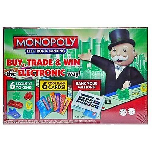 

Настольная игра "Монополия"с терминалом (англ) 2-6 игроков SHANTOU (6136B)