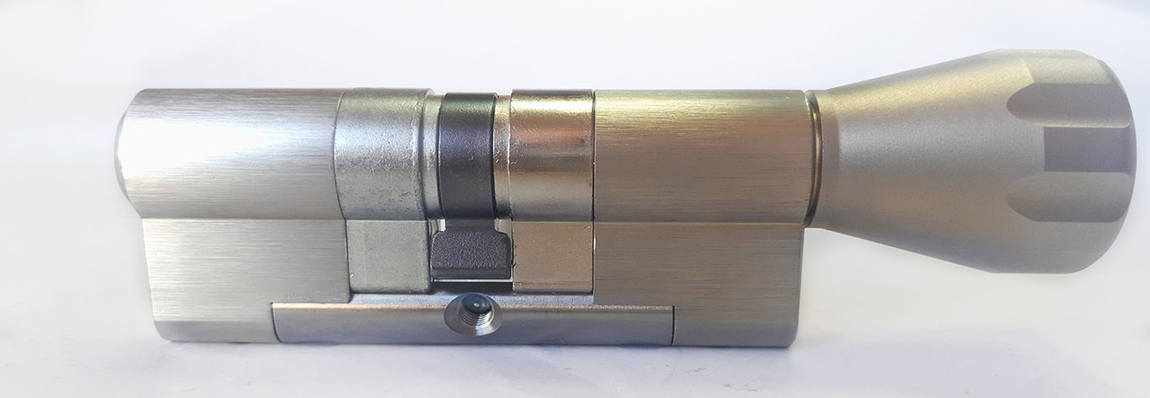 

Цилиндр EVVA EPS 87 мм (51х36T) ключ/тумблер никель