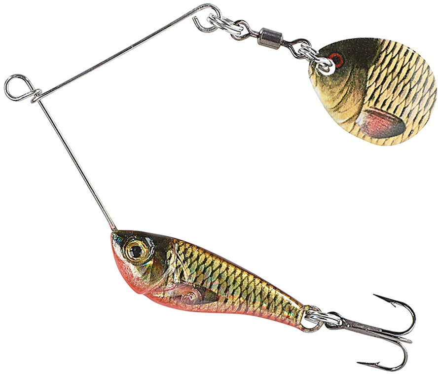

Cпиннербейт Balzer Colonel Micro Spinner Bait 10 г Rudd (13335 115)