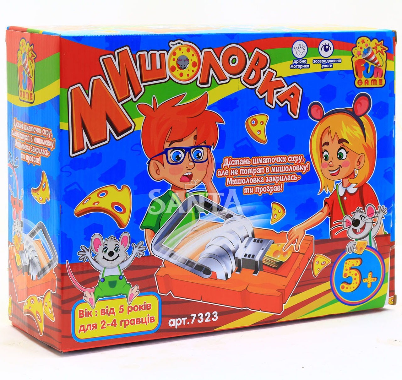 

Настольная игра Fun Game Мишоловка (Мышеловка) (7323)