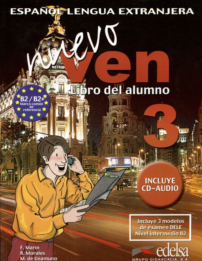 

Nuevo Ven 3. Libro del Alumno (+ Audio CD)