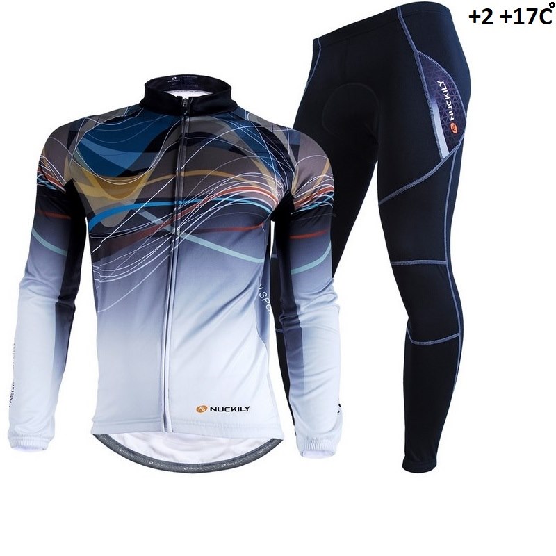 

Велокостюм мужской Nuckily флис L Multicolor FSL2036L
