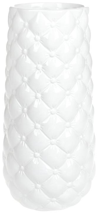 

Ваза керамическая Stone Flower 30.5см, белая