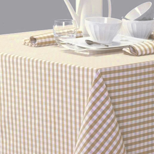 

Скатерть с акриловым покрытием (8398) Time Textile 160x240 см Бежевый 000097270