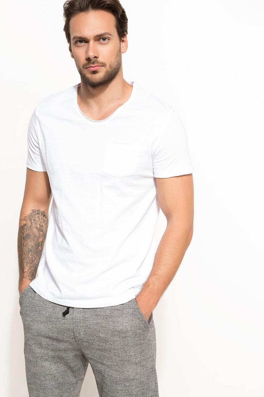 

Футболка DeFacto XXL Белая (DeFT-shirt -443-3)