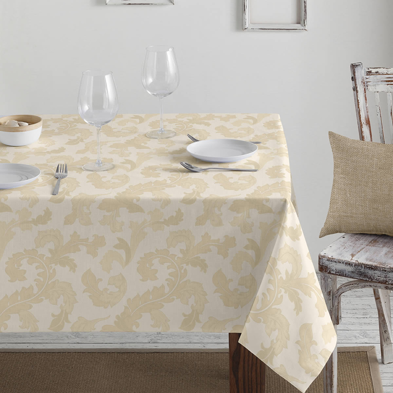 

Скатерть с акриловой пропиткой (7664) Time Textile 140x140 см Молочный 000097343