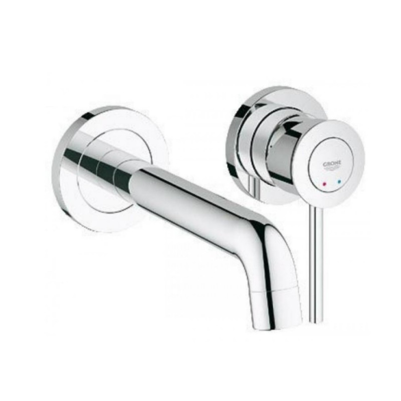 

Смеситель На Умывальник Grohe BauClassic 20292000 настенный