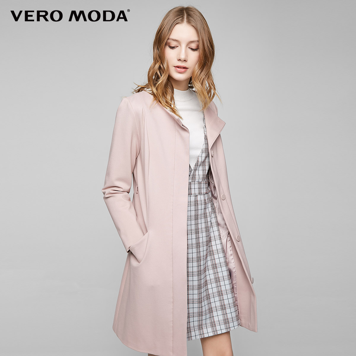 

Пальто Vero Moda 317121505C15 M с.персиковий
