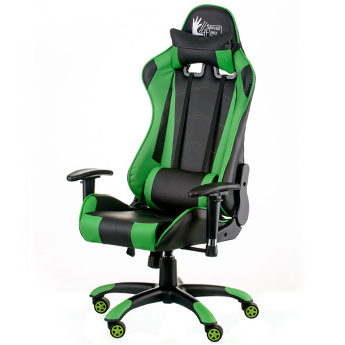 

Кресло игровое ExtremeRace black/green E5623