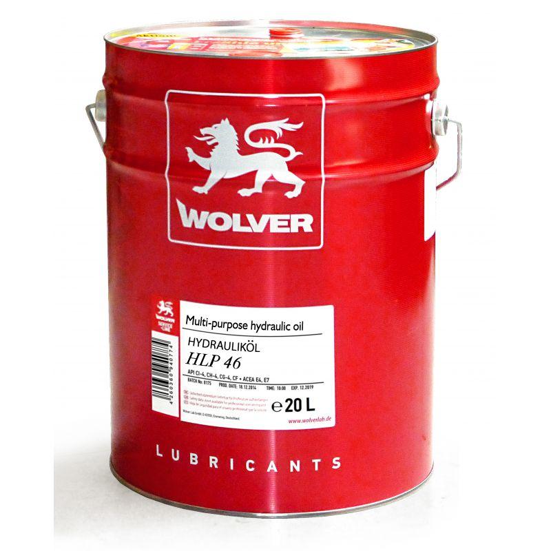 Гидравлическая жидкость WOLVER Hydraulikol HLP 46 (Iso 46) 20л – низкие ...