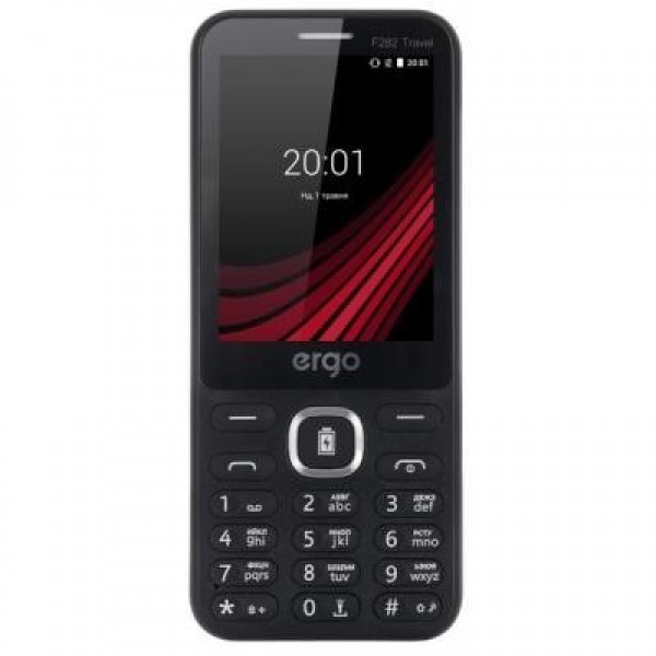 

Мобильный телефон Ergo F282 Travel Black