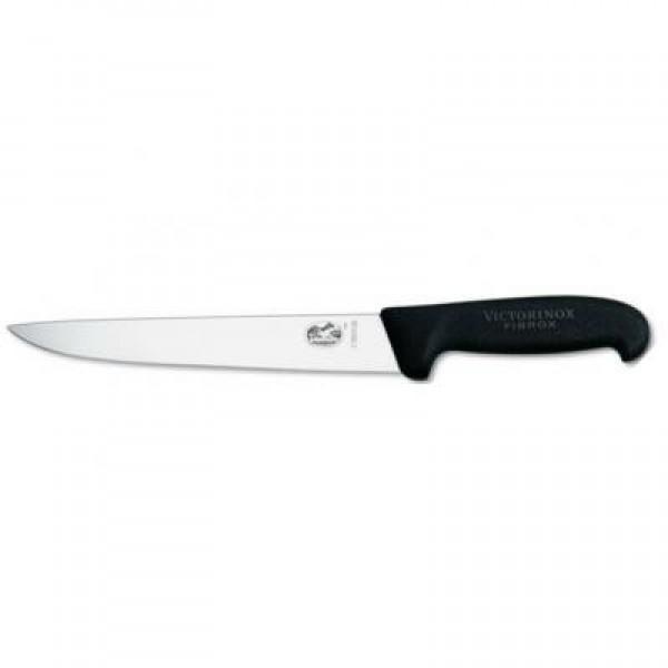 

Кухонный нож Victorinox Fibrox разделочный 22 см, черный (5.5503.22)