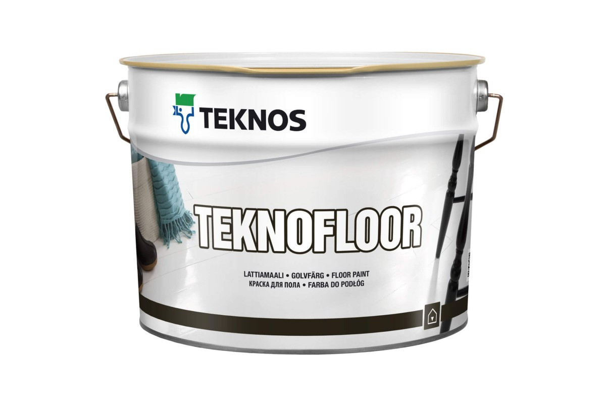 

Фарба для підлоги Teknos Teknofloor, Білий, 2.7л