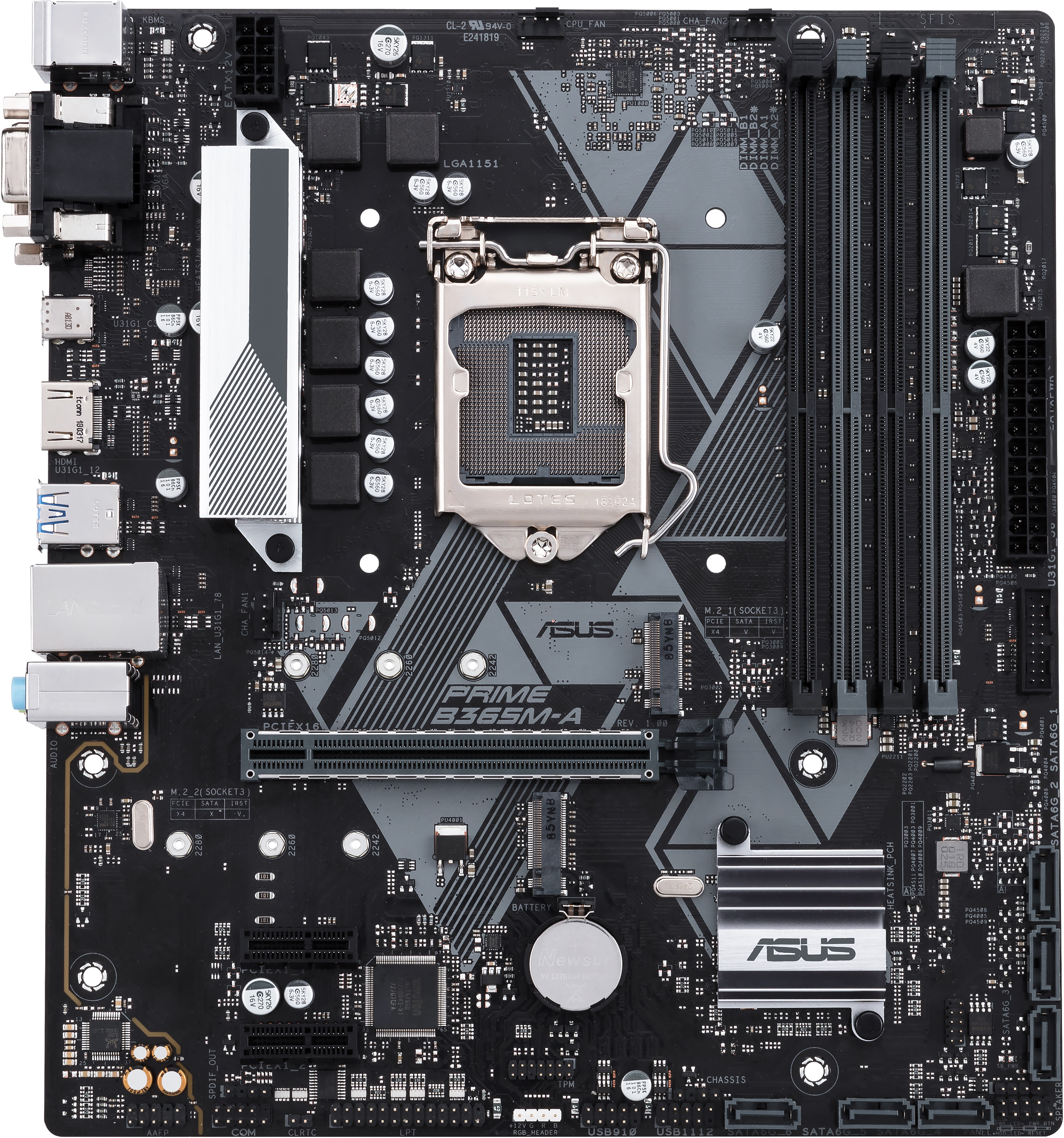 

Материнская плата Asus Prime B365M-A (s1151, Intel B365, PCI-Ex16)