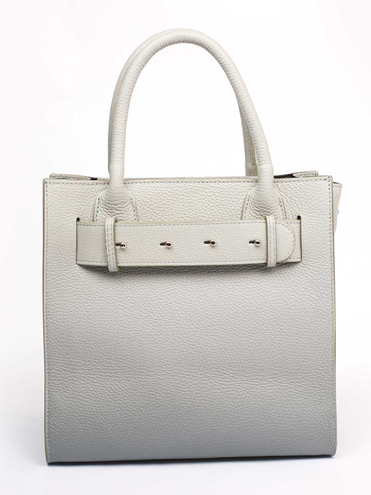 

Деловая Сумка Amelie Pelletteria 11364_gray Кожаная Серый