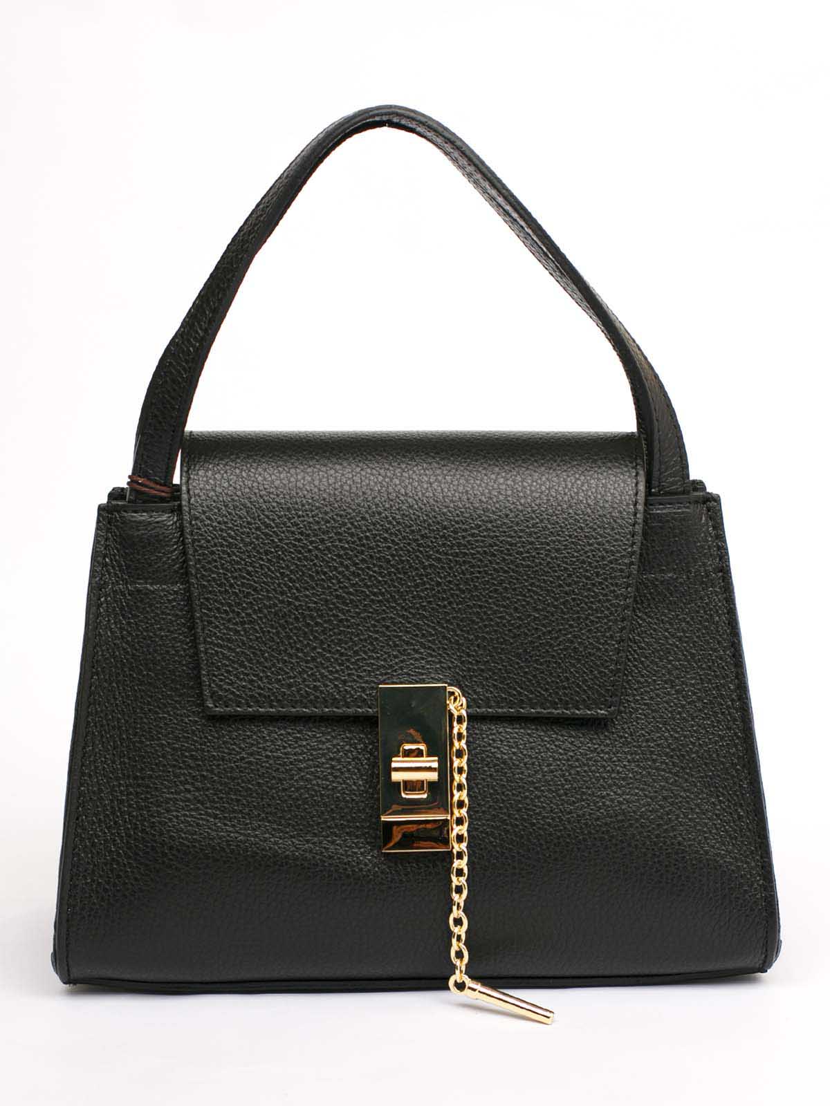

Деловая Сумка Italian Bags 11358_black Кожаная Черный