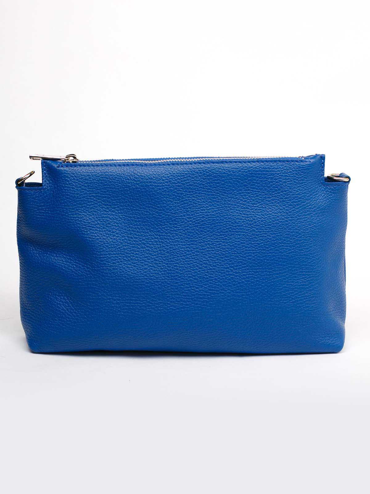 

Клатч Italian Bags 11751_blue Кожаный Синий