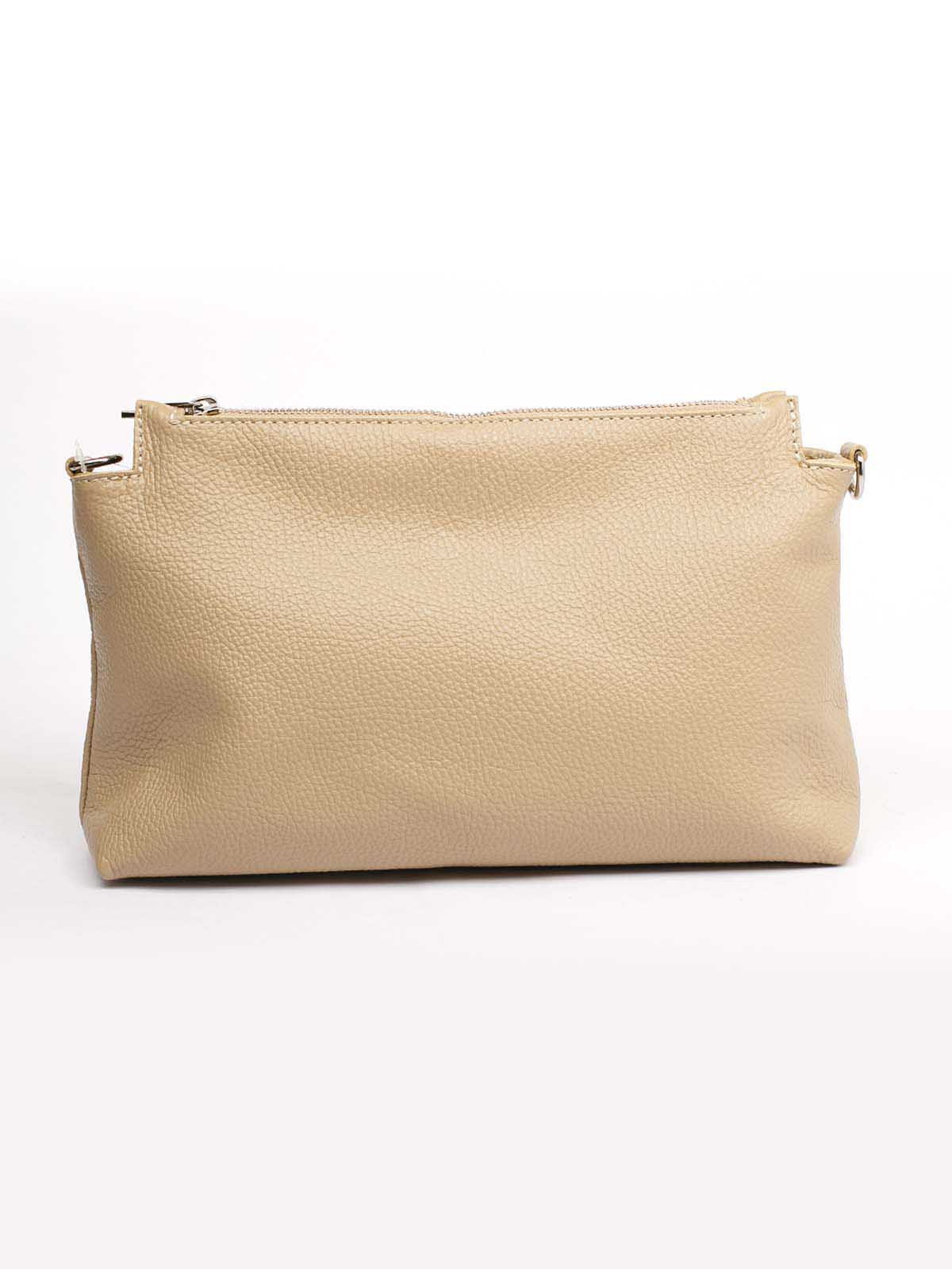 

Клатч Italian Bags 11751_cappucino Кожаный Кофейный