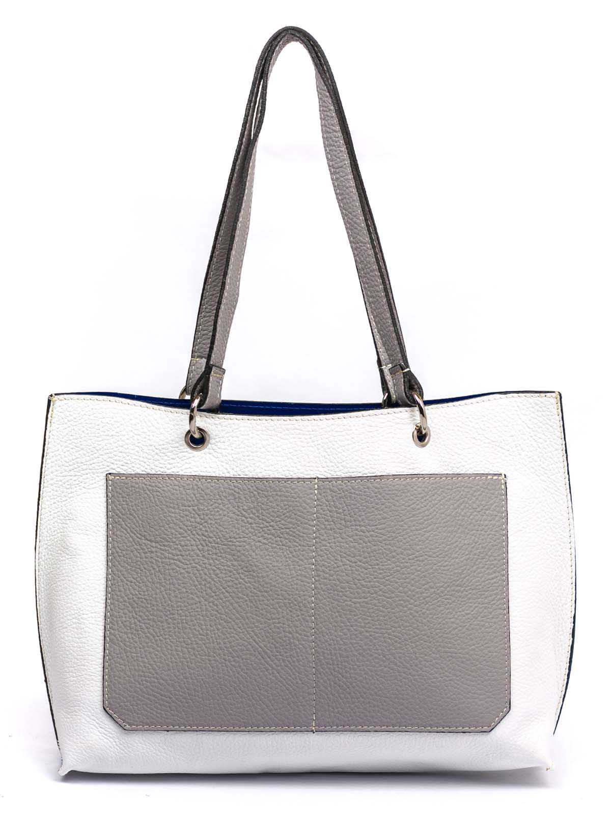 

Сумка На Каждый День Amelie Pelletteria 8604_white Кожаная Белый